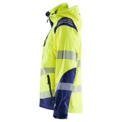 Softshell-takki Blåkläder 4491 Highvis, huomiokeltainen/sininen