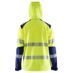 Softshell-takki Blåkläder 4491 Highvis, huomiokeltainen/sininen