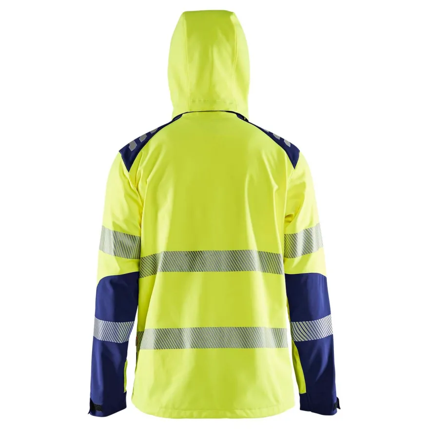 Softshell-takki Blåkläder 4491 Highvis, huomiokeltainen/sininen