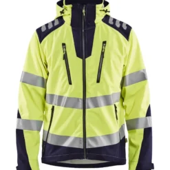 Softshell-takki Blåkläder 4491 Highvis, huomiokeltainen/sininen