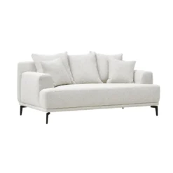Sohva Home4You Magnolia 2-istuttava, vaaleanbeige