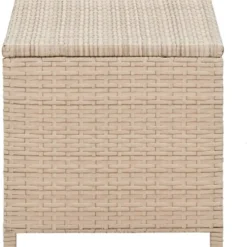 Sohvapöytä beige 70x40x38 cm polyrottinki