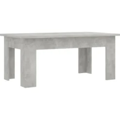 Sohvapöytä betoninharmaa 100x60x42cm lastulevy