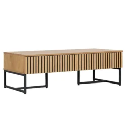 Sohvapöytä Home4You Hampton 120x60x40cm, tammi