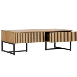 Sohvapöytä Home4You Hampton 120x60x40cm, tammi