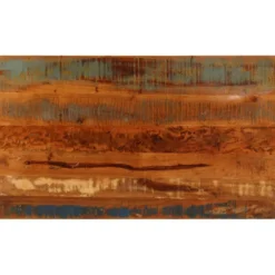 Sohvapöytä hyllyllä 100x60x35 cm kierrätetty puu