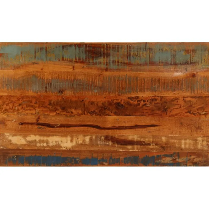 Sohvapöytä hyllyllä 100x60x35 cm kierrätetty puu