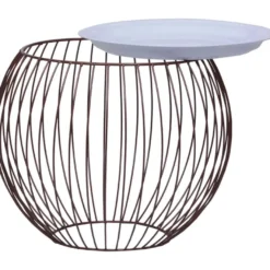 Sohvapöytä kullanvärinen 41 cm