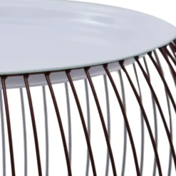 Sohvapöytä kullanvärinen 41 cm