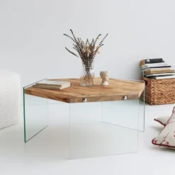 Sohvapöytä Linento Furniture Hexagon S304 tammi