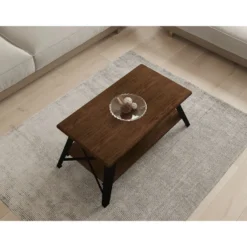 Sohvapöytä Linento Furniture Konik, 98x50cm, ruskea