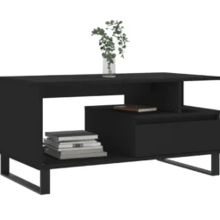 Sohvapöytä teknisestä puusta, 90x49x45 cm, eri värejä (31736)