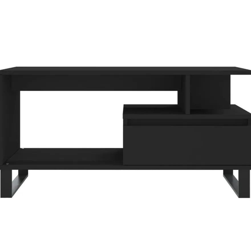 Sohvapöytä teknisestä puusta, 90x49x45 cm, eri värejä (31736)