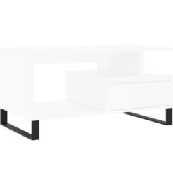 Sohvapöytä teknisestä puusta, 90x49x45 cm, eri värejä (31736)