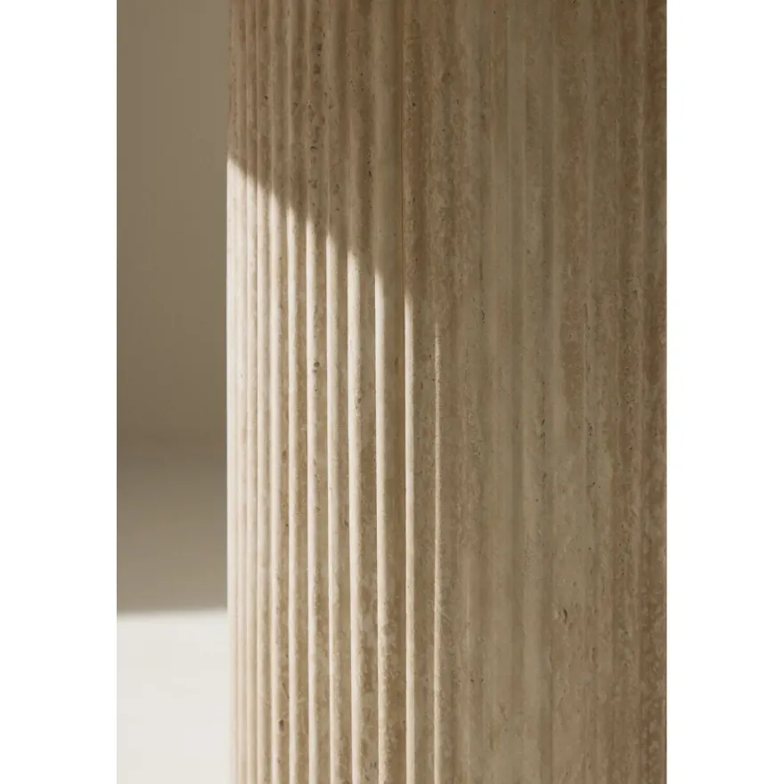 Sohvapöytä Venture Home Härön, ø50cm, beige