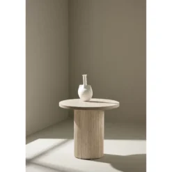 Sohvapöytä Venture Home Härön, ø50cm, beige