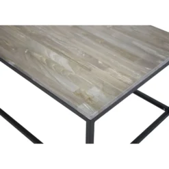 Sohvapöytä Venture Home Jepara, 120x60cm, harmaa