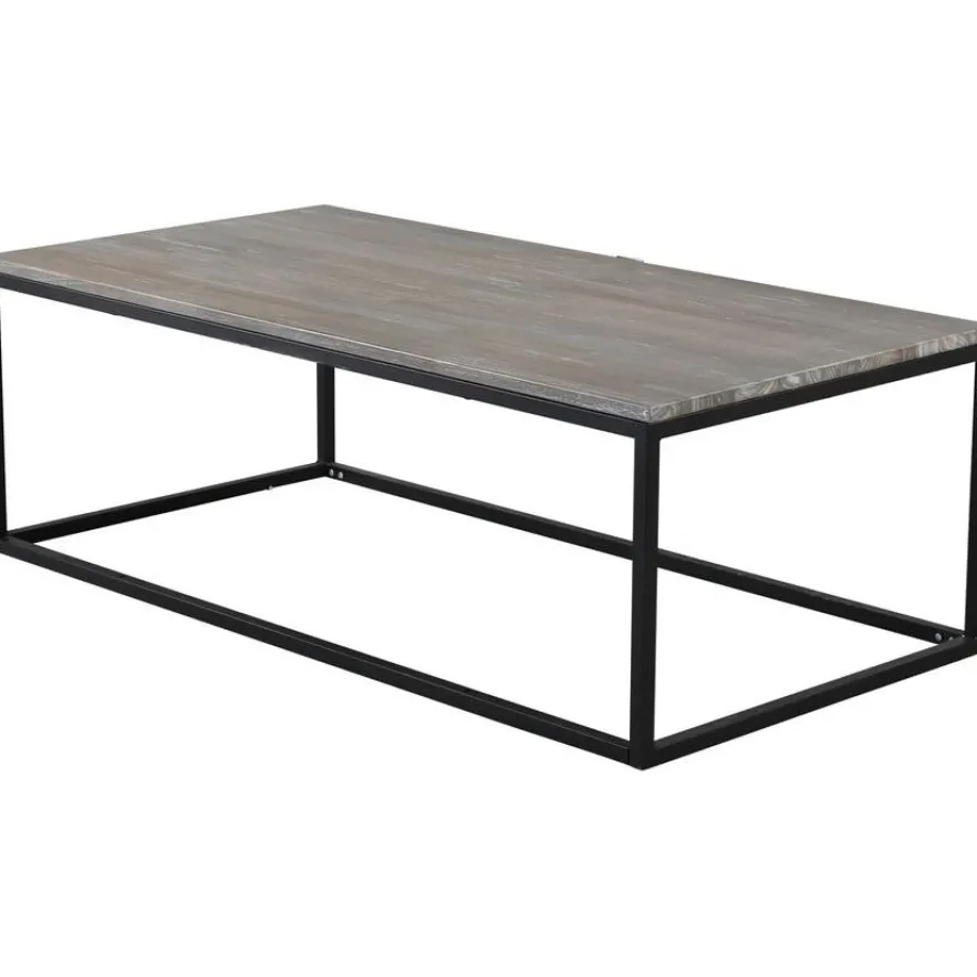 Sohvapöytä Venture Home Jepara, 120x60cm, harmaa