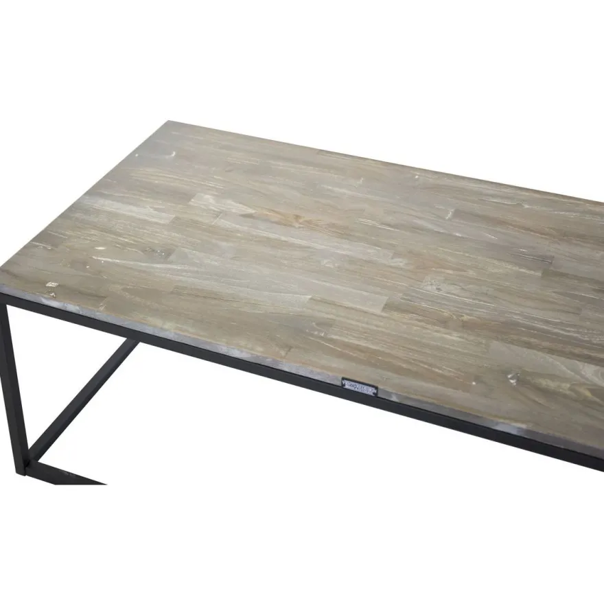 Sohvapöytä Venture Home Jepara, 120x60cm, harmaa