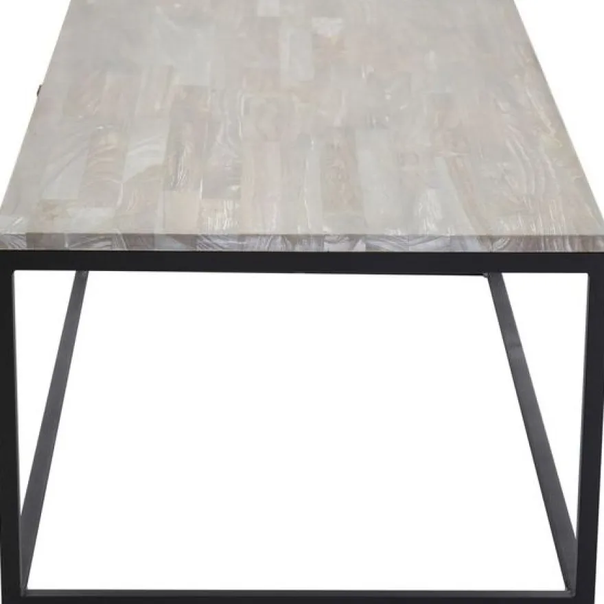 Sohvapöytä Venture Home Jepara, 120x60cm, harmaa
