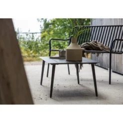 Sohvapöytä Venture Home Lina, 60x100cm, musta