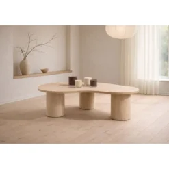 Sohvapöytä Venture Home Megg, 130x78x40 cm ruskea