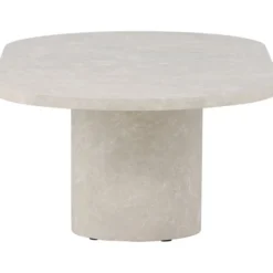 Sohvapöytä Venture Home Narvik, 120x60cm, beige/marmori
