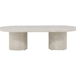 Sohvapöytä Venture Home Narvik, 120x60cm, beige/marmori