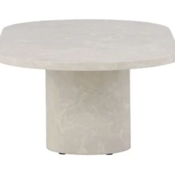 Sohvapöytä Venture Home Narvik, 120x60cm, beige/marmori