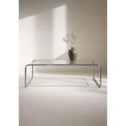 Sohvapöytä Venture Home Saturnus, 120x60cm, hopea