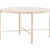 Sohvapöytä Vind Sandhamn, Ø70cm, beige