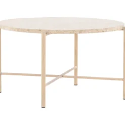 Sohvapöytä Vind Sandhamn, Ø70cm, beige