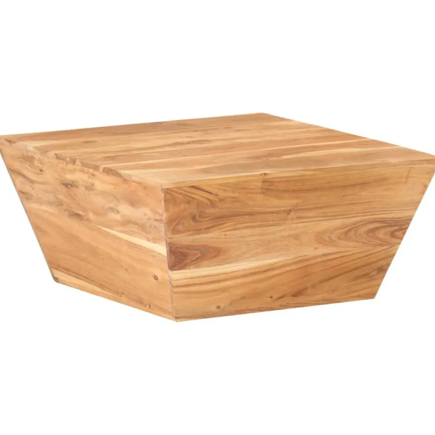 Sohvapöytä V-muoto, 66x66x30cm, eri materiaaleja