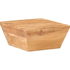 Sohvapöytä V-muoto, 66x66x30cm, eri materiaaleja