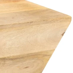 Sohvapöytä V-muoto, 66x66x30cm, eri materiaaleja