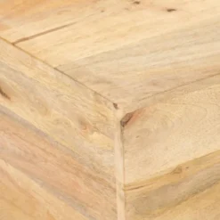 Sohvapöytä V-muoto, 66x66x30cm, eri materiaaleja