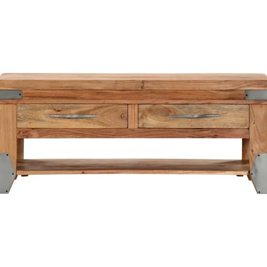 Sohvapöytä 110x55x45 cm akaasiapuu