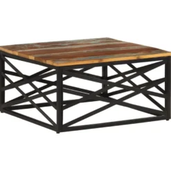 Sohvapöytä 68x68x35cm, eri materiaaleja