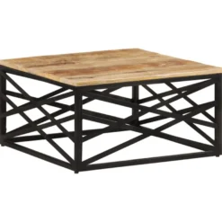 Sohvapöytä 68x68x35cm, eri materiaaleja