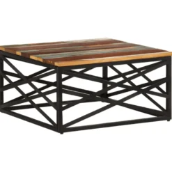 Sohvapöytä 68x68x35cm, eri materiaaleja
