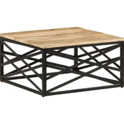 Sohvapöytä 68x68x35cm, eri materiaaleja