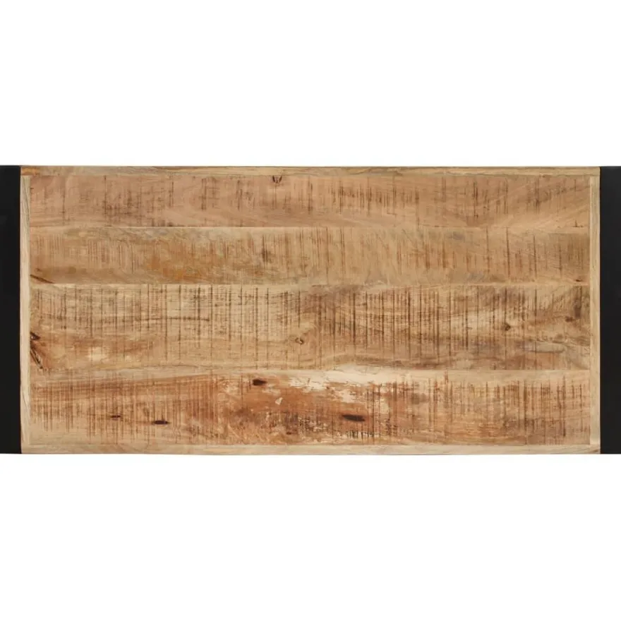 Sohvapöytä 120x55x40 cm mangopuu