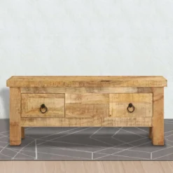 Sohvapöytä 90x45x35 cm mangopuu