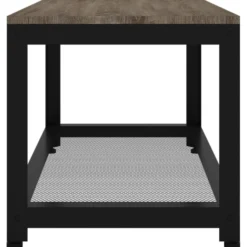 Sohvapöytä 90x45x45cm, MDF+rauta, eri värejä