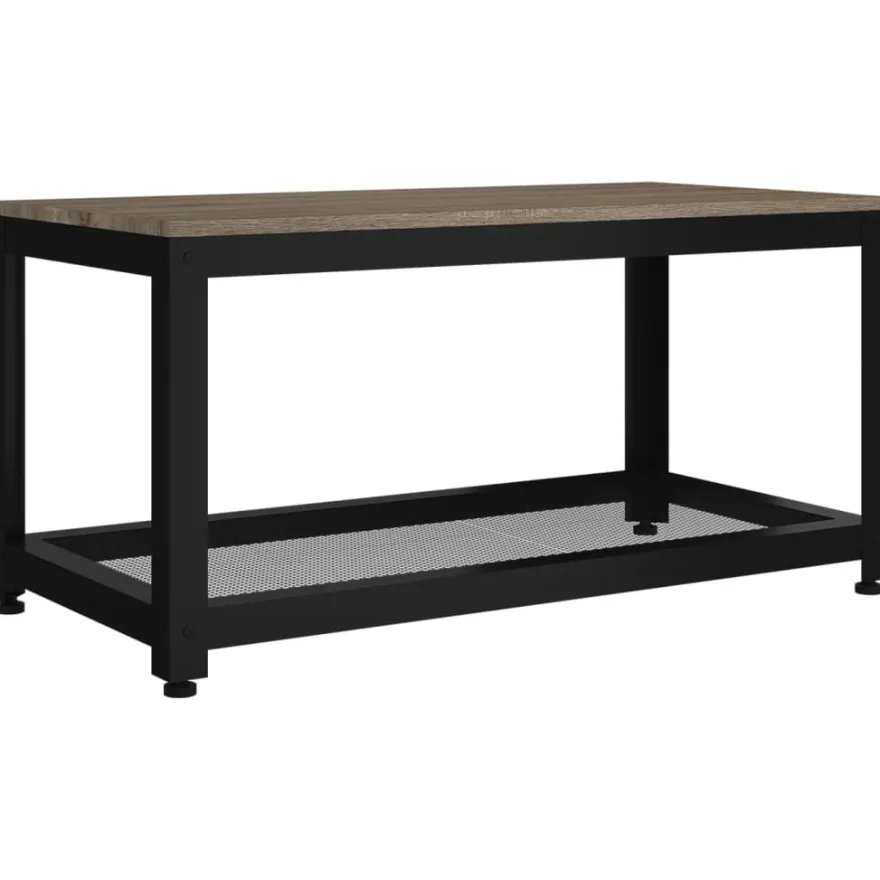 Sohvapöytä 90x45x45cm, MDF+rauta, eri värejä