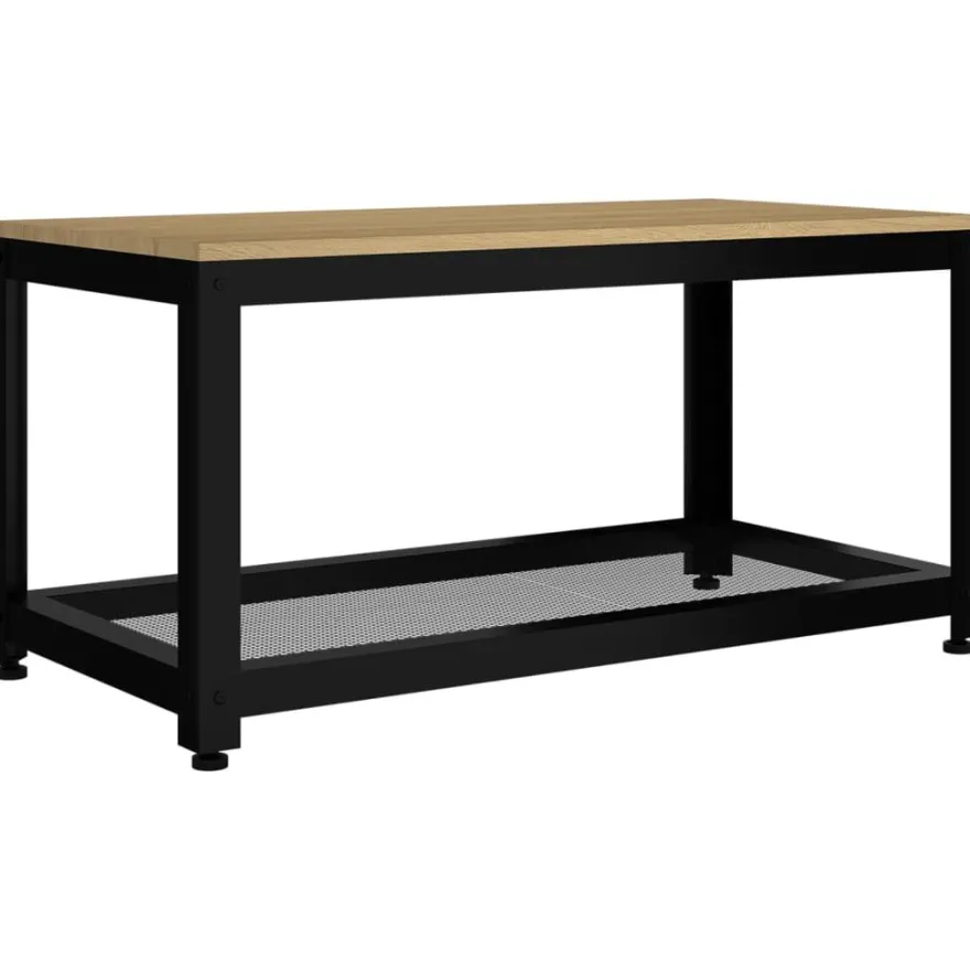 Sohvapöytä 90x45x45cm, MDF+rauta, eri värejä
