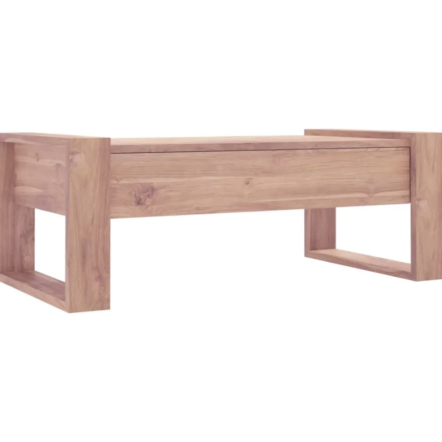 Sohvapöytä 110x60x40 cm tiikki