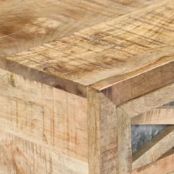 Sohvapöytä 110x50x38 cm täysi mangopuu