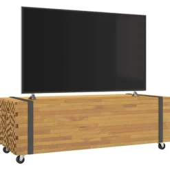 Sohvapöytä 110x45x35 cm täysi tiikki (09311)