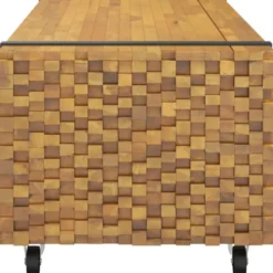 Sohvapöytä 110x45x35 cm täysi tiikki (09311)